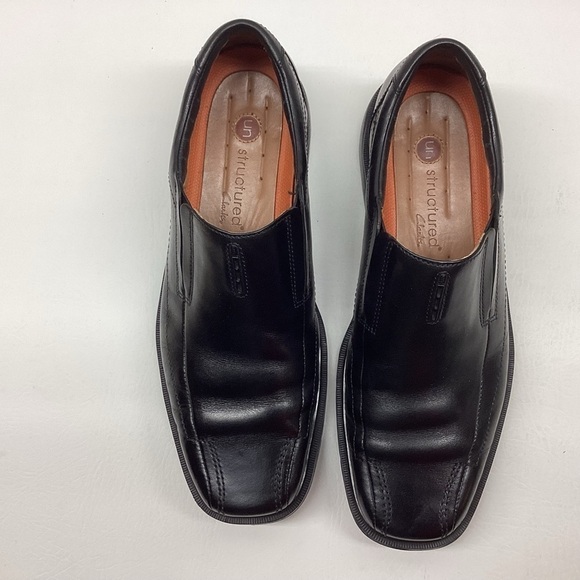 Clark’s Structured Men’s Black Loafers.  Size 11M main image 8